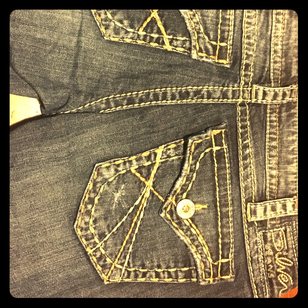 Silver jeans